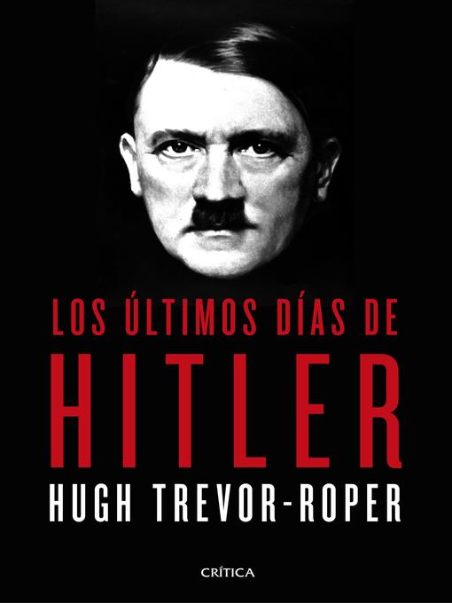 Cover image for Los últimos días de Hitler
